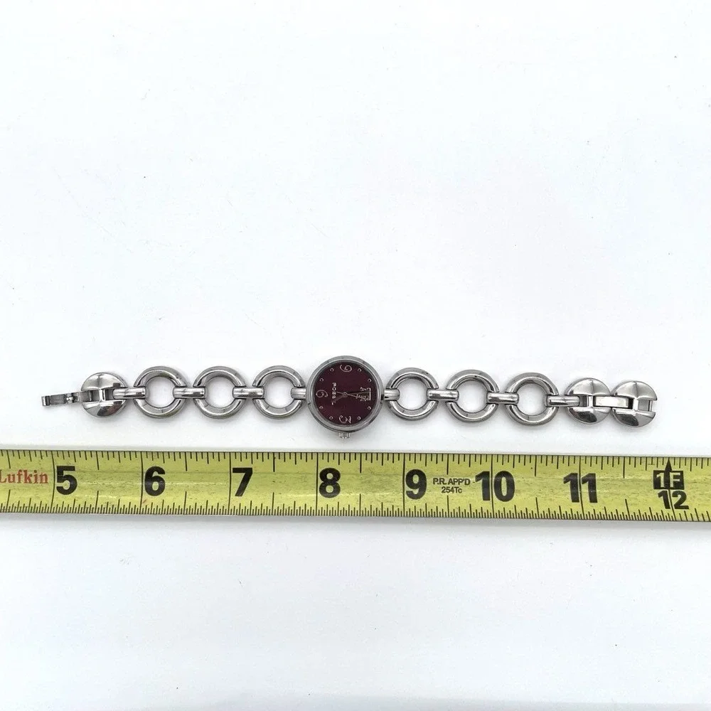 Fossil College Collection ATM Aggies Women's Bracelet Watch Burgundy Stainless